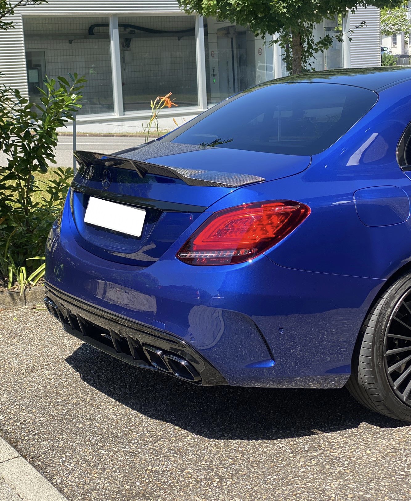 Mercedes C-Klasse W205 Limousine Carbon Heckspoiler – Bild 3