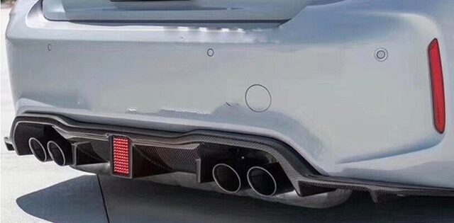 BMW F87 M2 Carbon Diffusor mit LED – Bild 3
