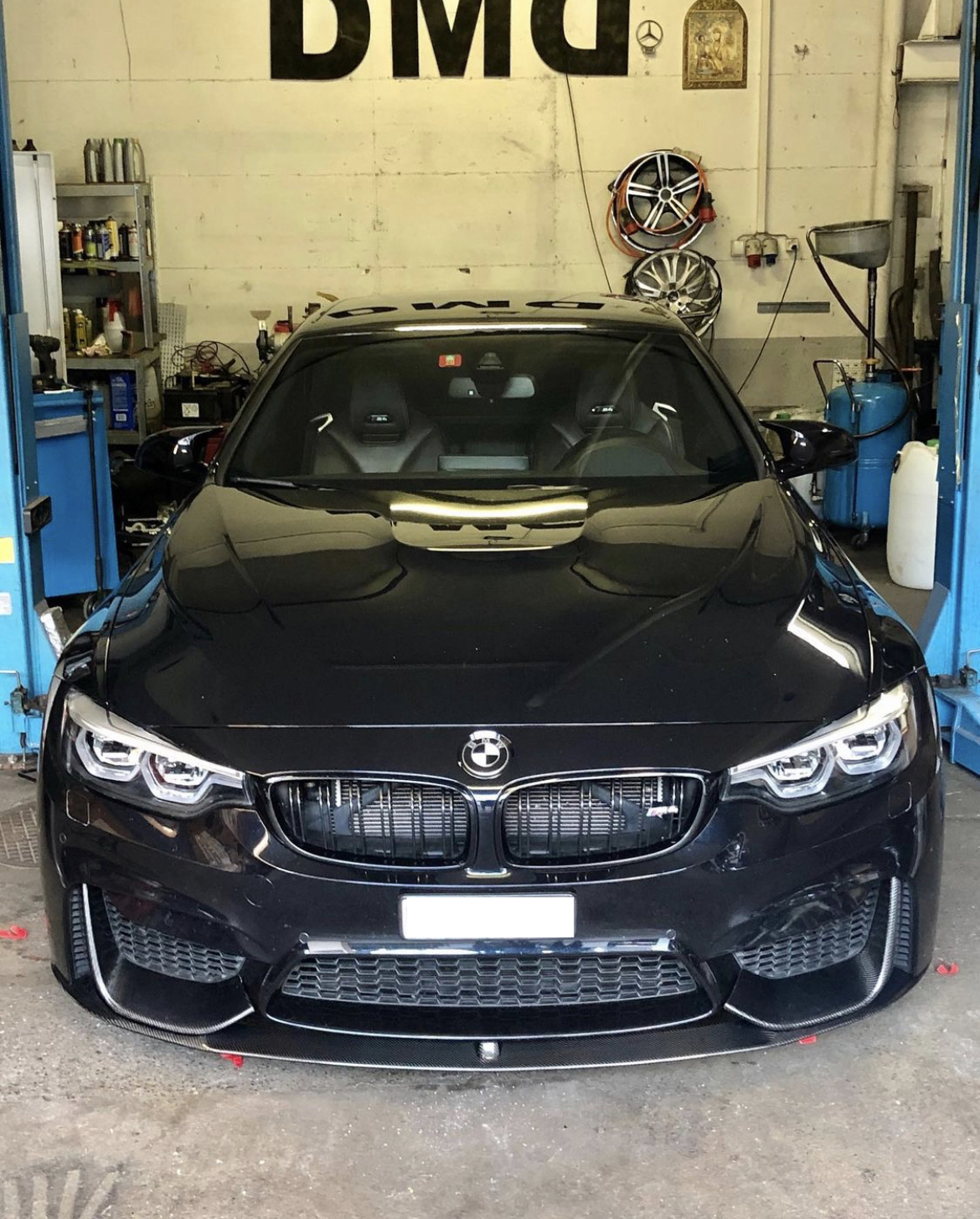 BMW F80 M3 F82/F83 M4 Carbon Frontlippe P-Style – Bild 2