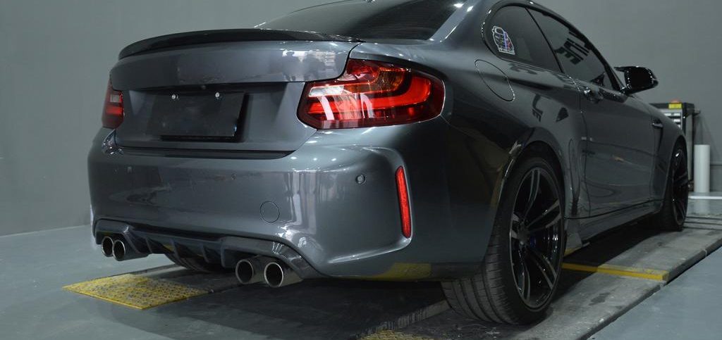 BMW F87 M2 Carbon Diffusor P-Style – Bild 4