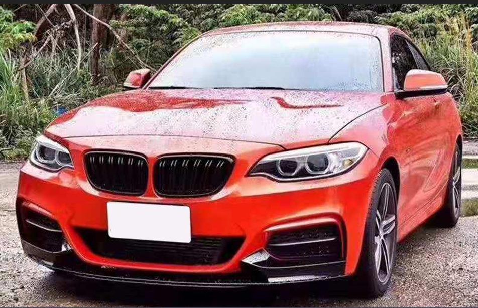 BMW 2 Series F22/F23 Black Frontlippe – Bild 2
