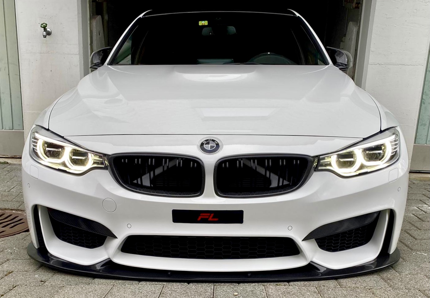 BMW F80 F82 F83 M3 M4 Carbon Frontlippe D-Style – Bild 3
